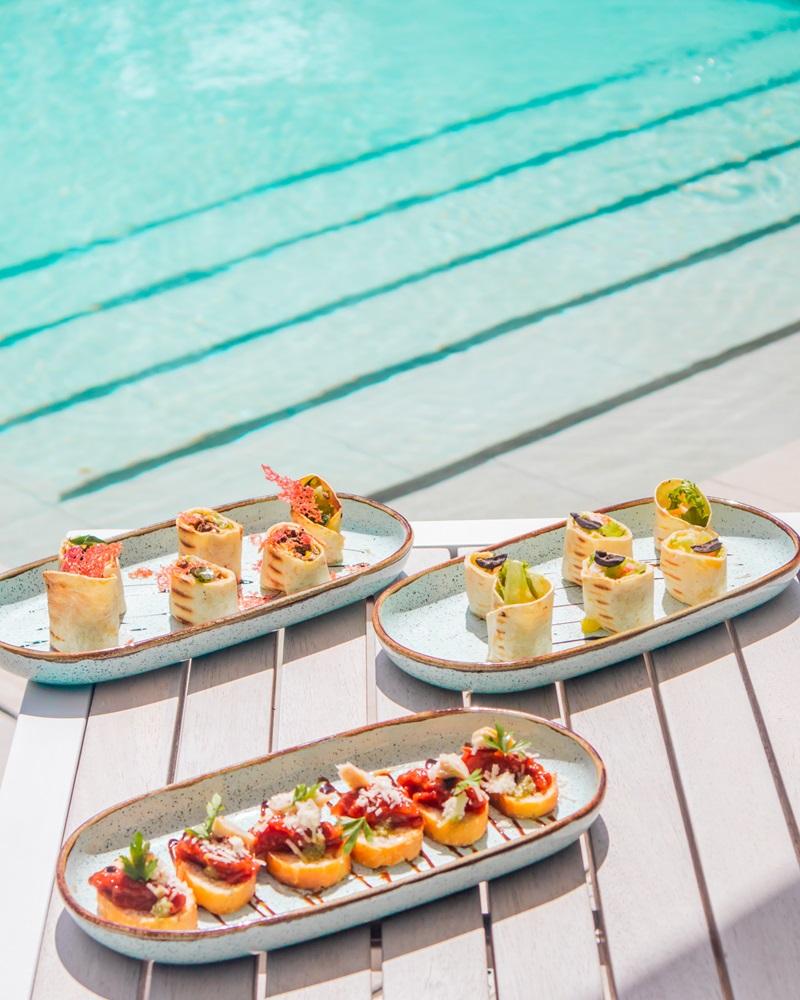 2beach club private gatherings tailored culinary food in Pereybere